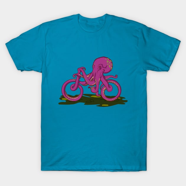 Octopus T-Shirt by Design Seventytwo